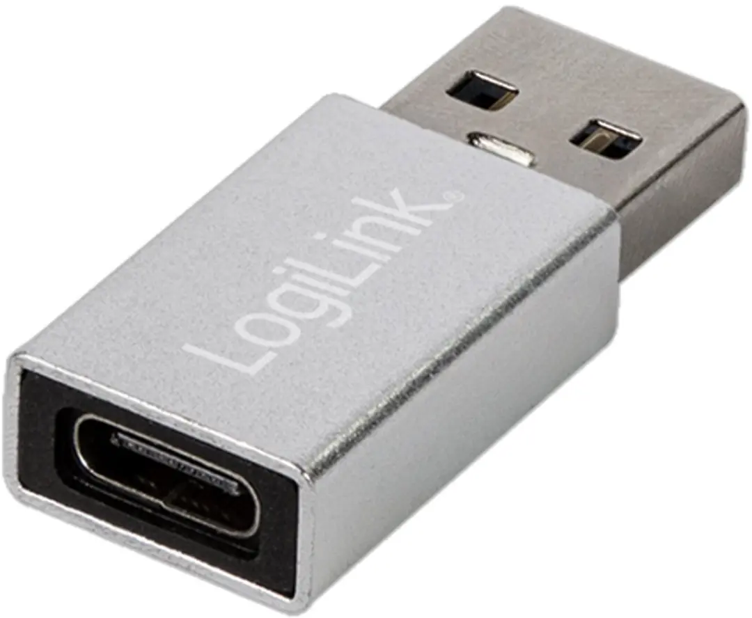 Logilink AU0056 USB 3.2 naar USB 3.0 Adapter - Zilver