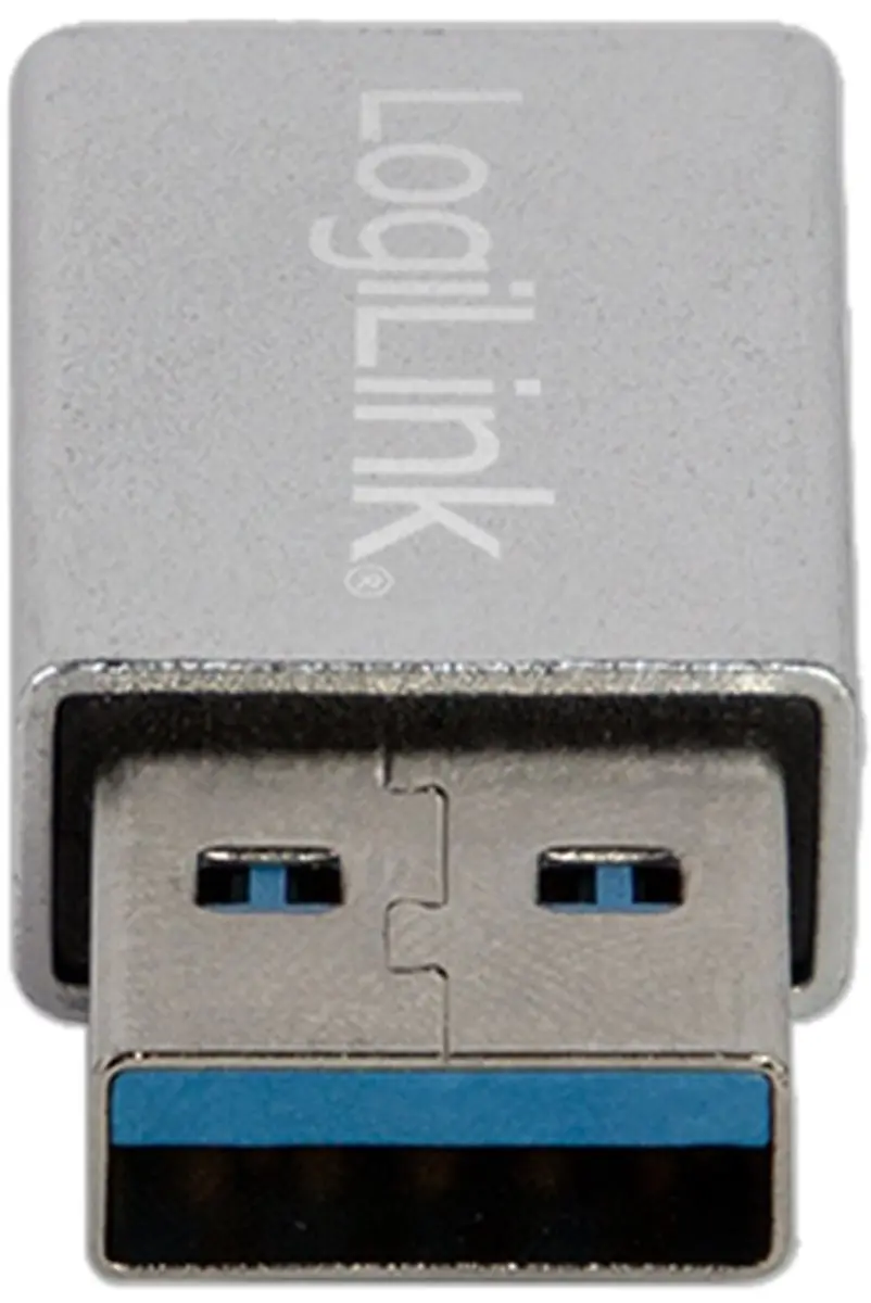 Logilink AU0056 USB 3.2 naar USB 3.0 Adapter - Zilver