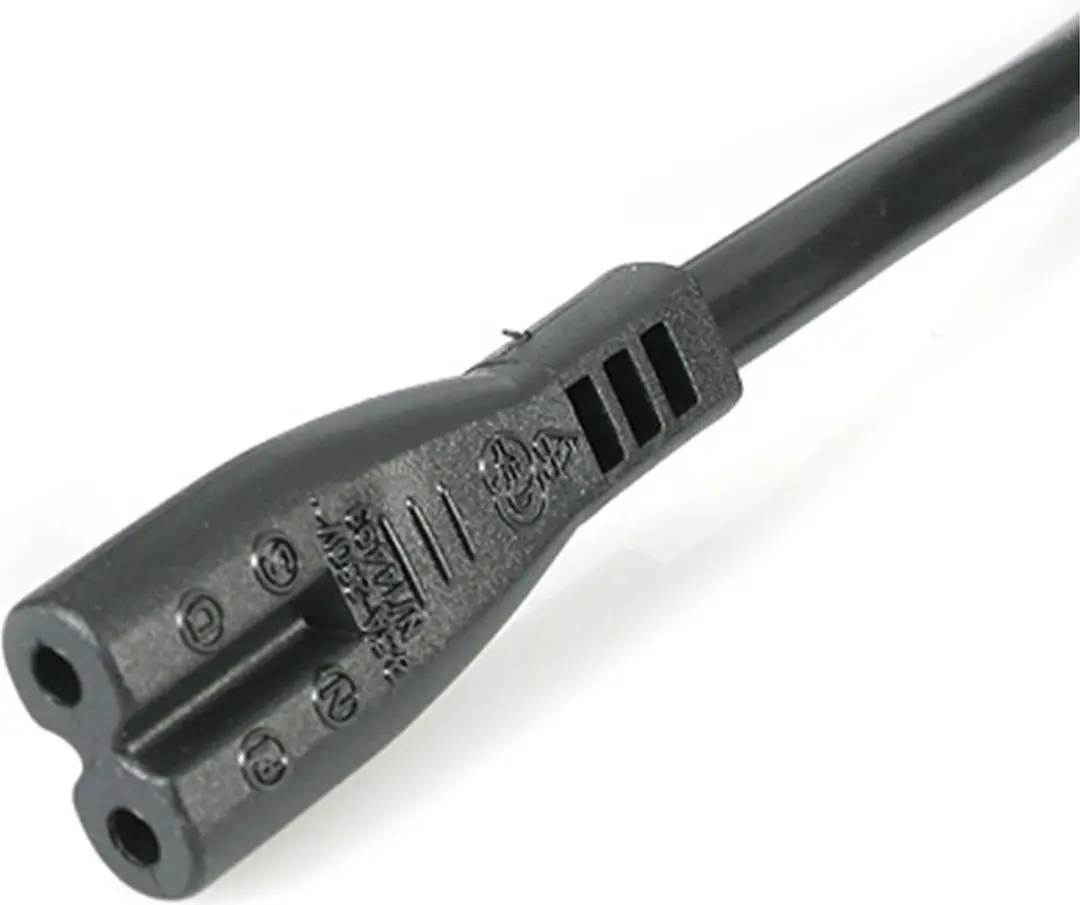 Startech PXTNB2SUK1M Laptopvoedingskabel 1m - UK naar C7 - Zwart - afbeelding 3 van 6
