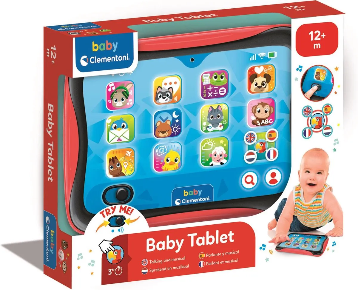 Clementoni Baby Sprekende Tablet