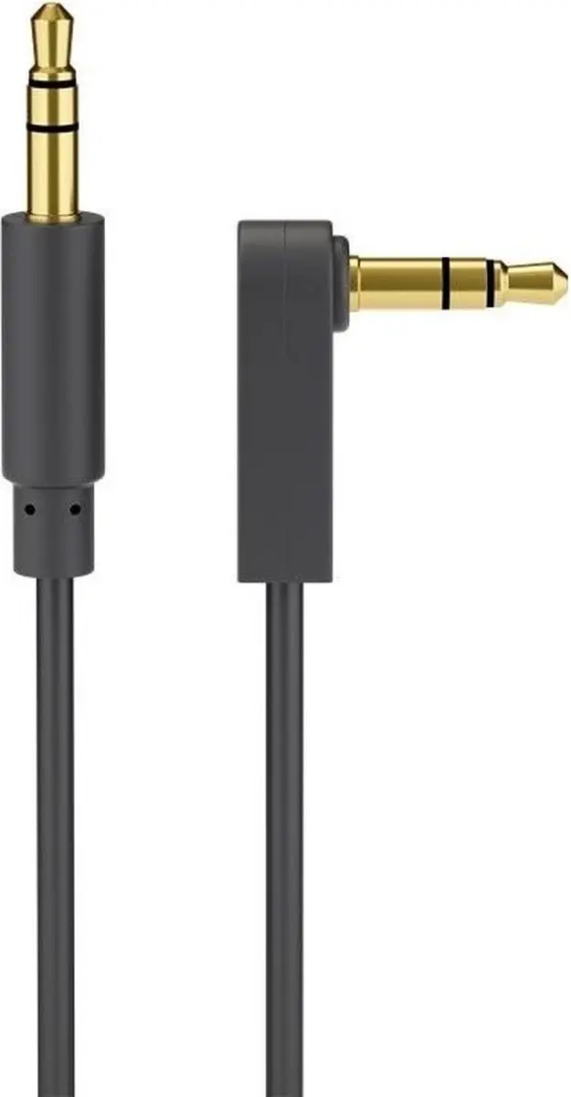 Goobay 3,5mm Jack Stereo Audio Kabel - Haaks - 0,5m