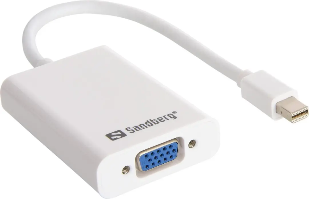 Sandberg 509-05 Adapter MiniDP naar VGA+Audio