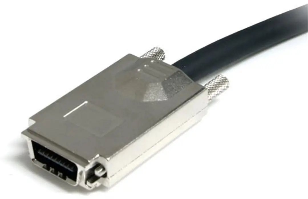 Startech KD08891 SAS Kabel 2m - Zwart - afbeelding 2 van 3
