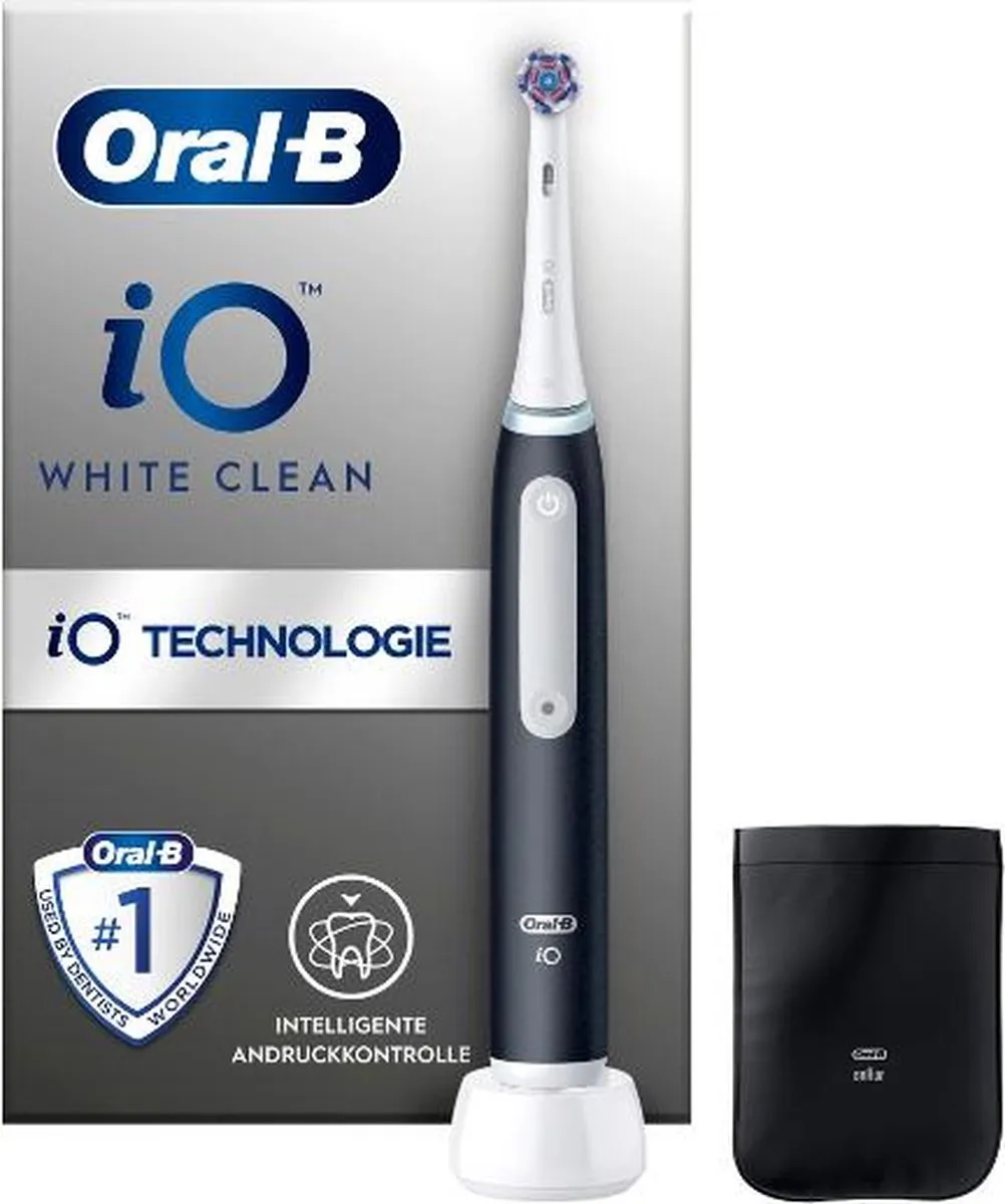 Oral-B iO WhiteClean Elektrische Tandenborstel - Zwart