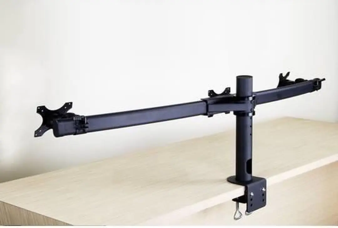 SpeaKa Professional SP-1664324 Tafelbeugel - 3 Monitoren 13-24" - Zwart - afbeelding 6 van 6