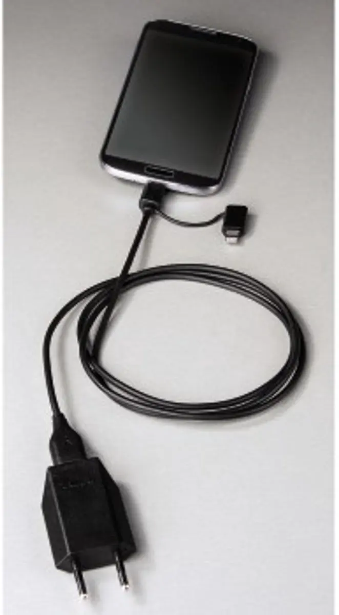 Hama 2-in-1 Micro-USB/Lightning Kabel 1.2m - Zwart