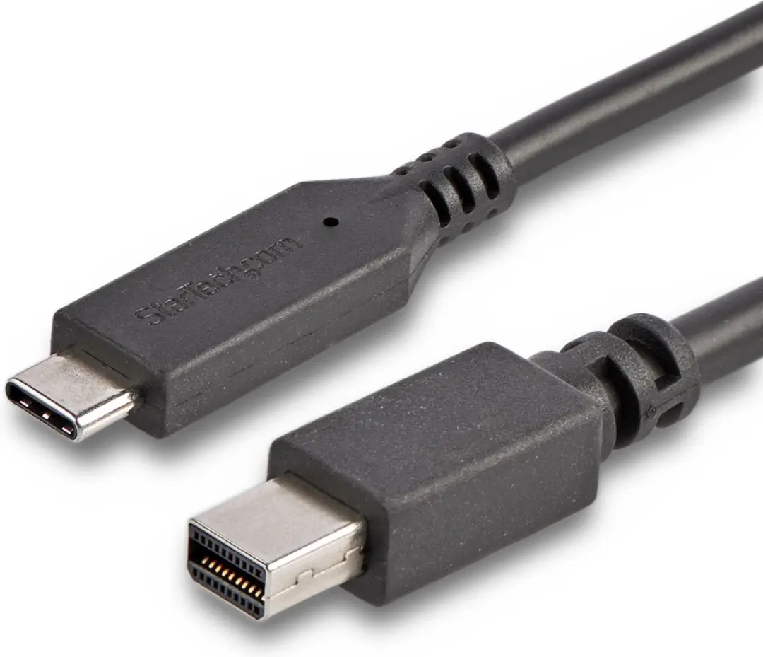 Startech USB-C naar Mini DisplayPort Kabel 1,8m - Zwart