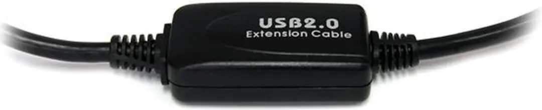 Startech USB2HAB30AC Actieve USB 2.0 Kabel A-B 9m - Zwart