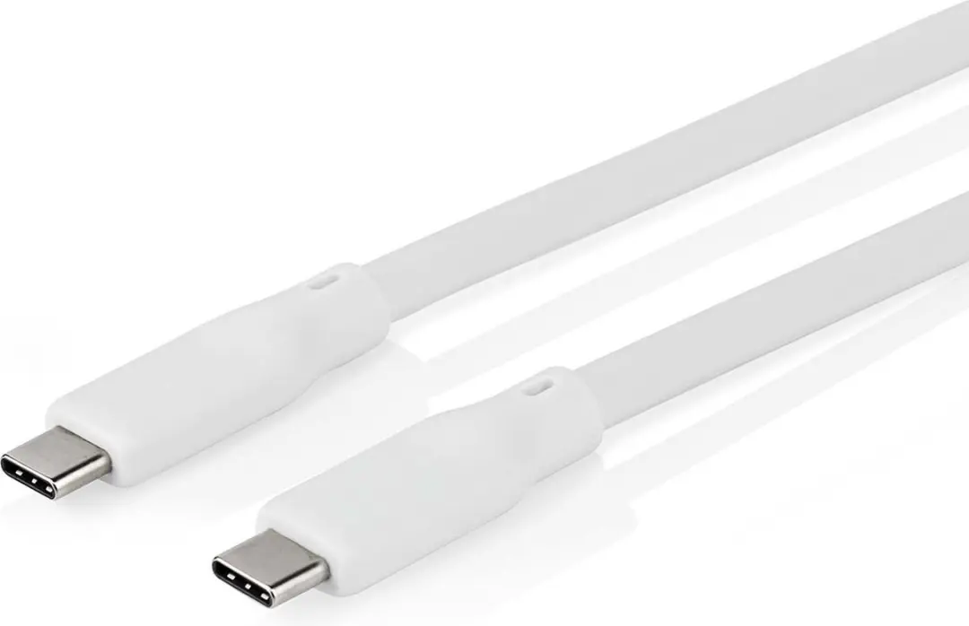 Nedis USB-C Kabel CCGB64810WT10 - 240W 8K@30Hz 20Gbps 1m Wit