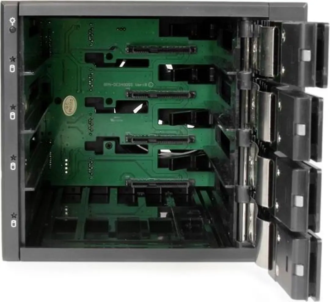 Startech HSB4SATSASBA Laptoprek - Zwart