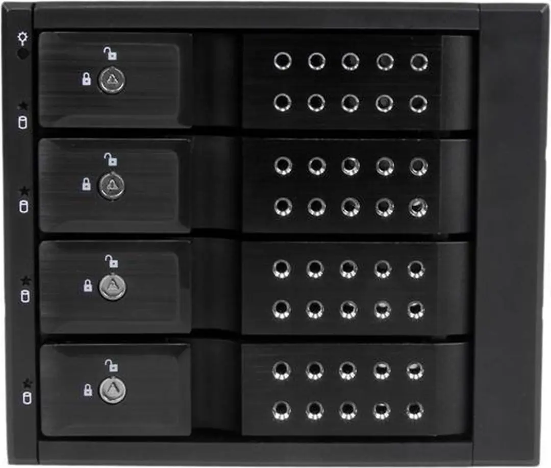 Startech HSB4SATSASBA Laptoprek - Zwart