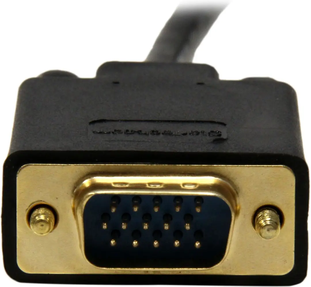 Startech MDP2VGAMM6B Mini DisplayPort naar VGA Adapter - Zwart - afbeelding 4 van 6