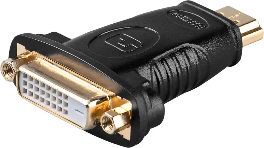 Goobay HDMI naar DVI Adapter - Zwart