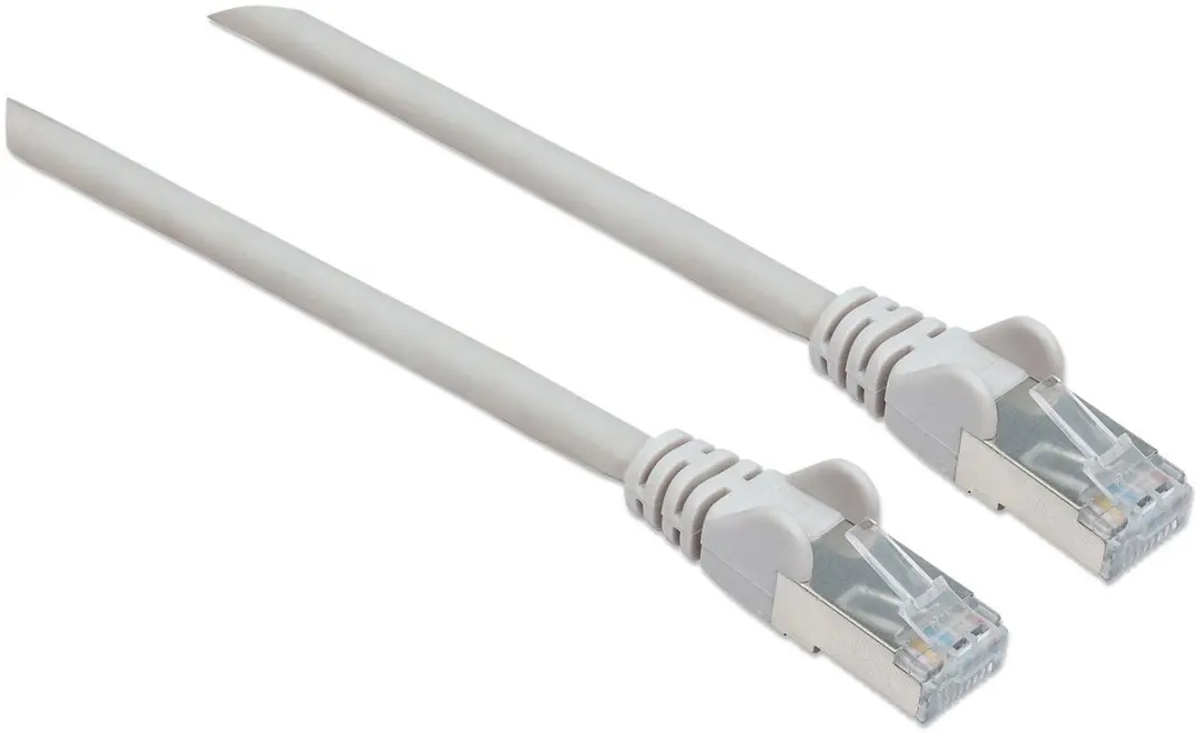 Intellinet Cat6A S/FTP Netwerkkabel 1m - Grijs