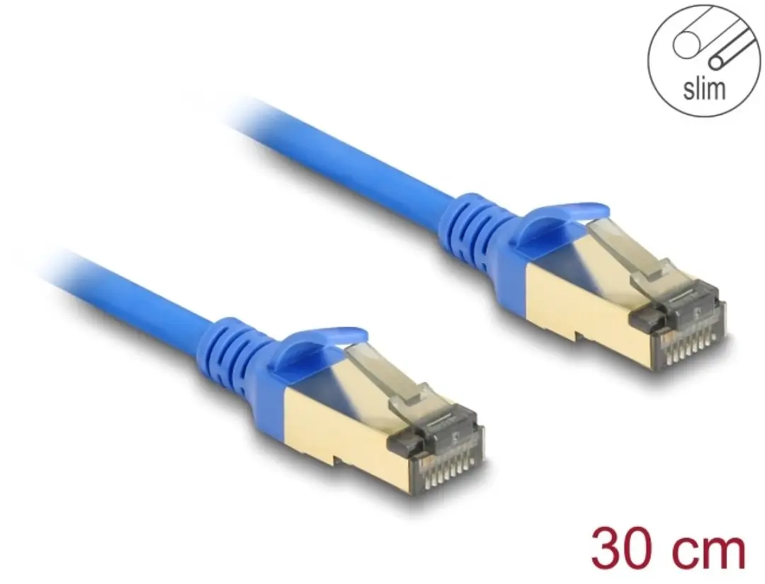 Delock RJ45 Cat.8.1 Kabel 0.3m
