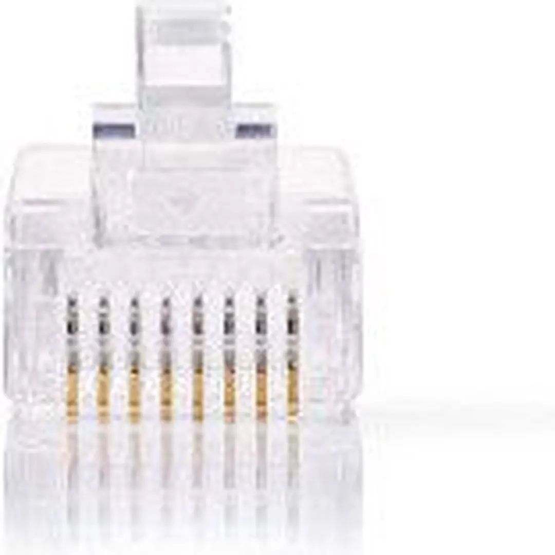 Nedis RJ45-connector Mannelijk CAT5e - 10 Stuks - Verguld
