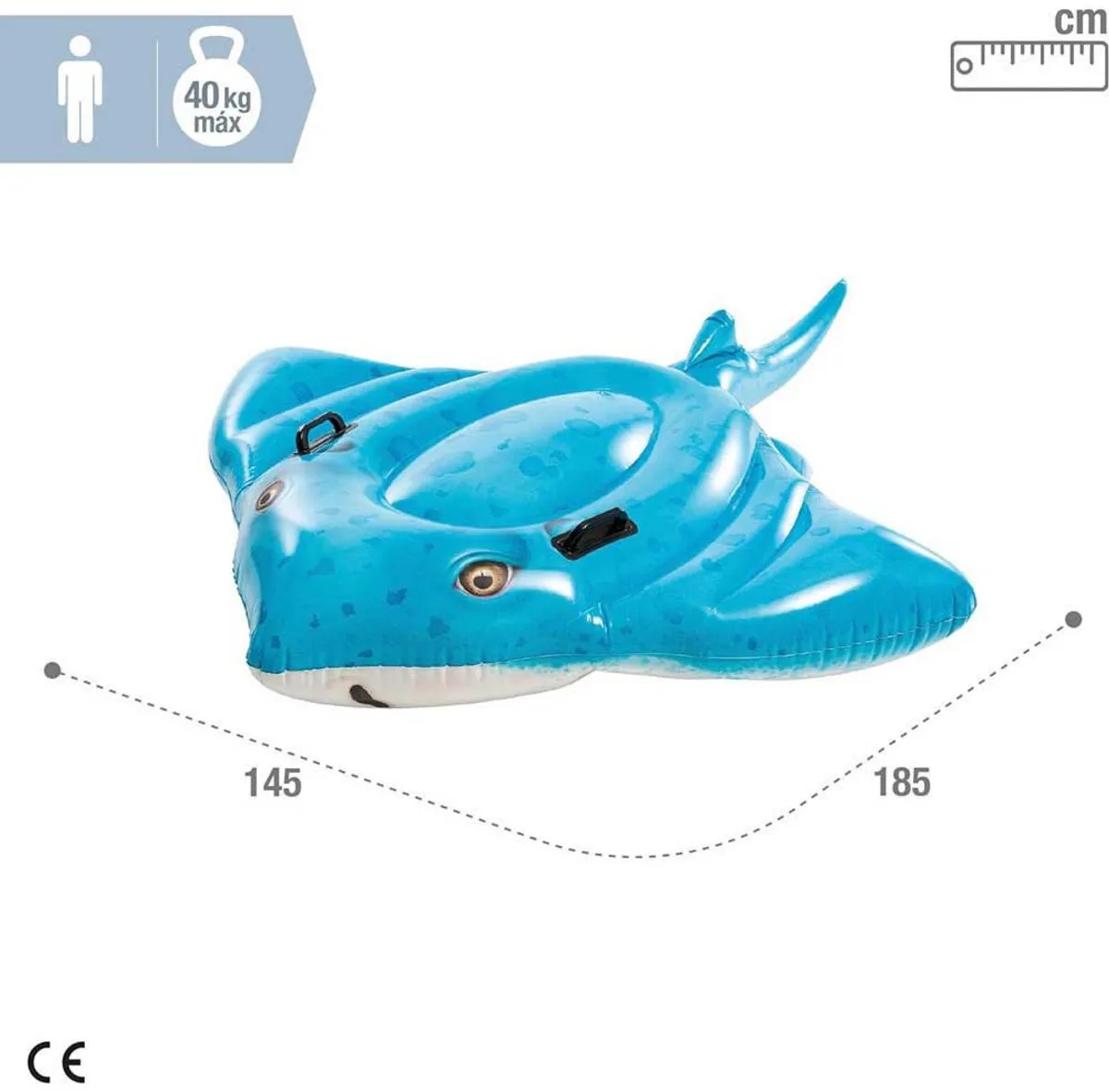 Intex Stingray Ride-ON - 3+ Blauw/Wit - afbeelding 6 van 6