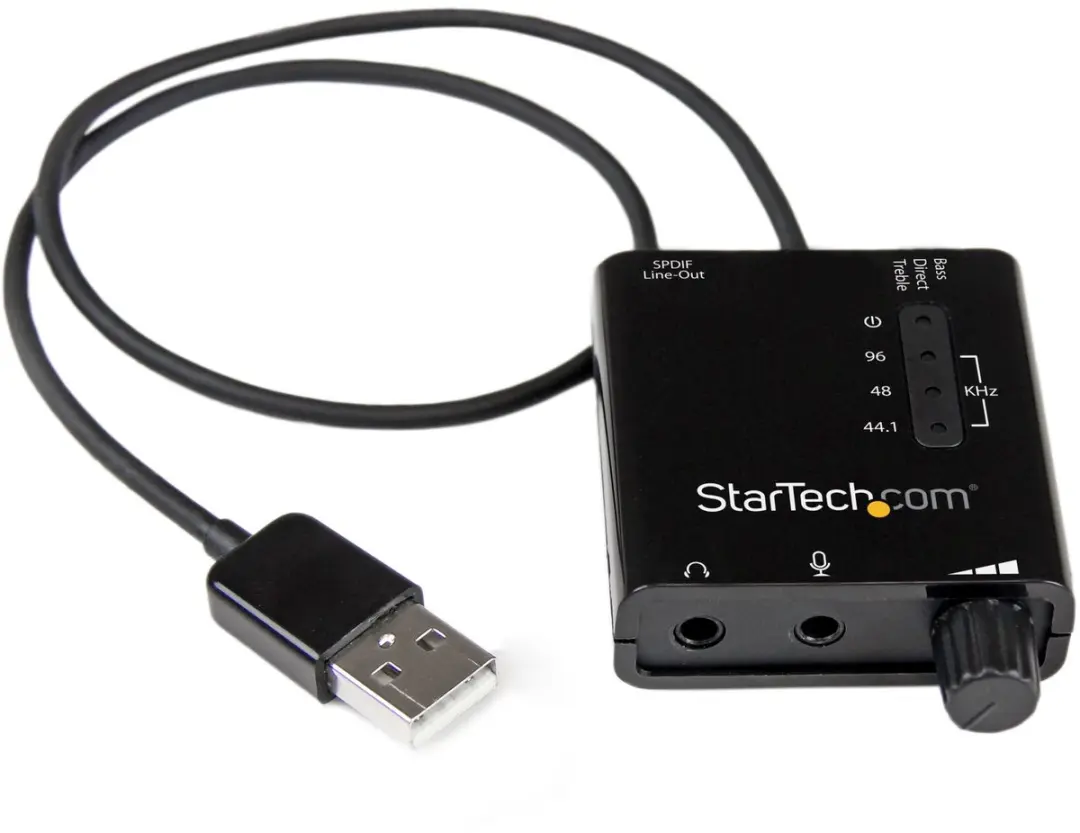 Startech ICUSBAUDIO2D Geluidskaart