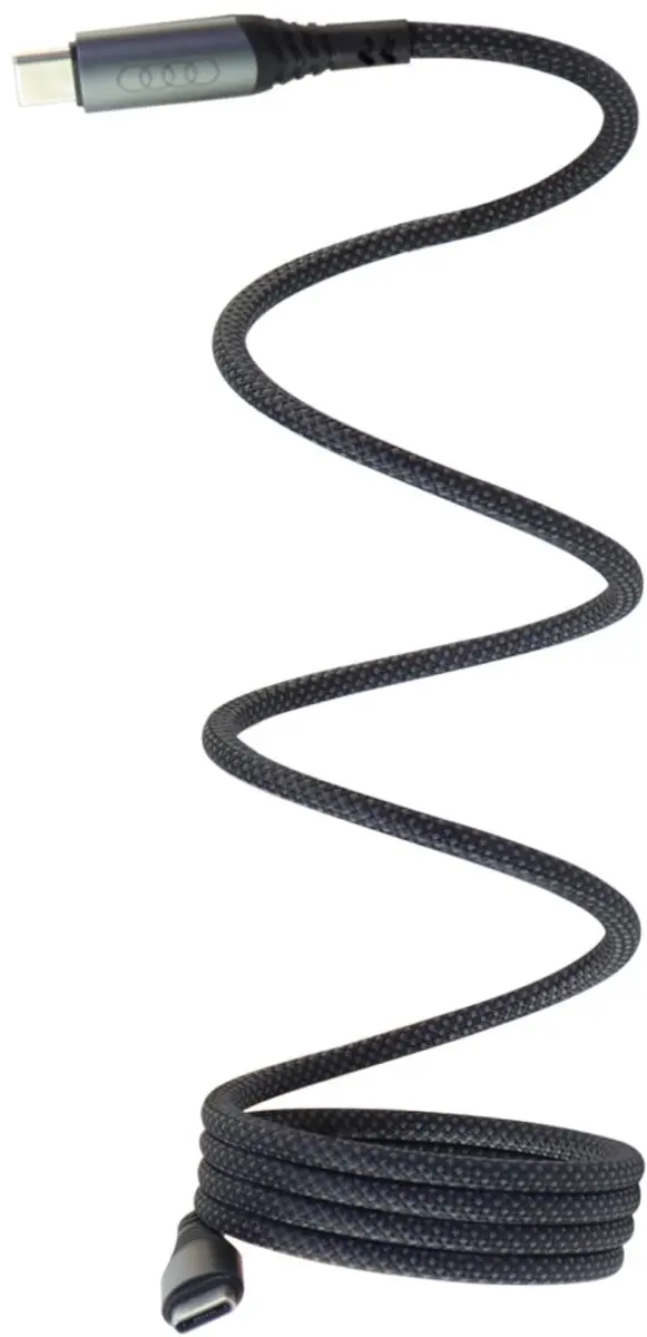 Audi USB-C Kabel 60W 20V 3A - Transparant