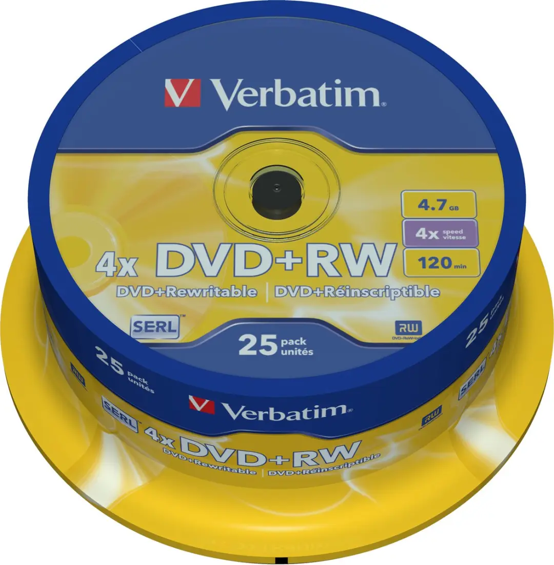 Verbatim 43489 DVD+RW 4.7GB