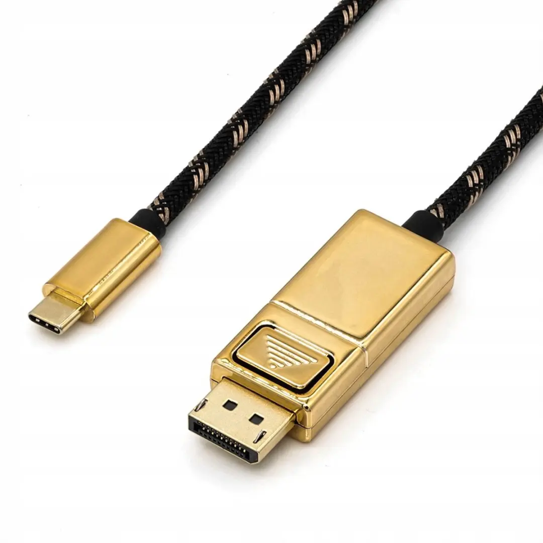 Roline GOLD USB-C naar DisplayPort Kabel 1m