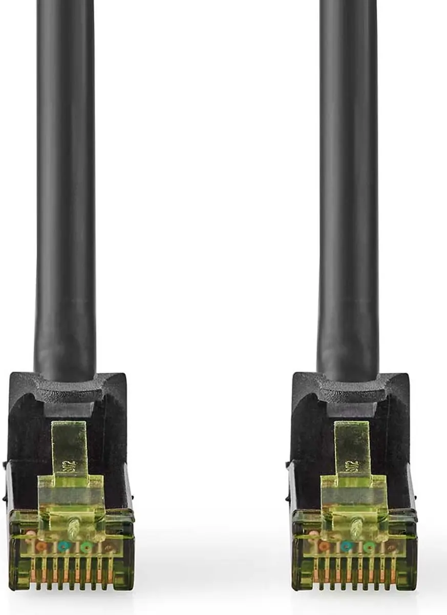 Nedis CAT7 Netwerkkabel RJ45 Male 15m - Zwart