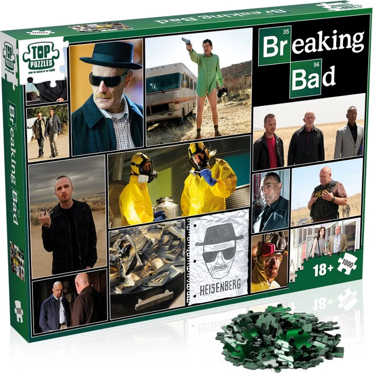Winning Moves Breaking Bad Puzzel 1000 Stuks - Multicolor