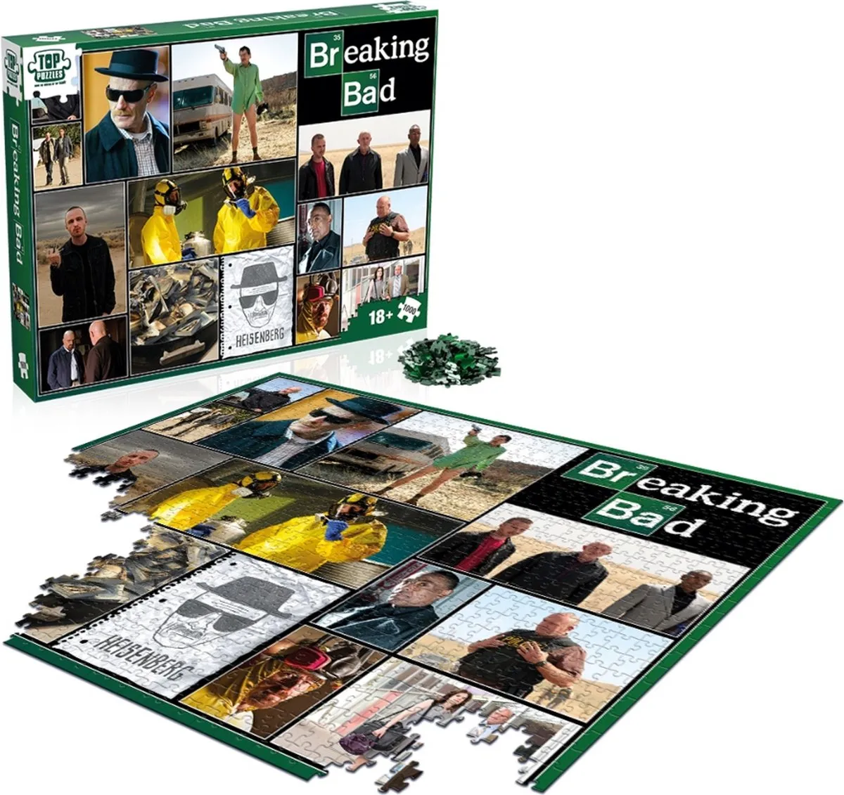 Winning Moves Breaking Bad Puzzel 1000 Stuks - Multicolor