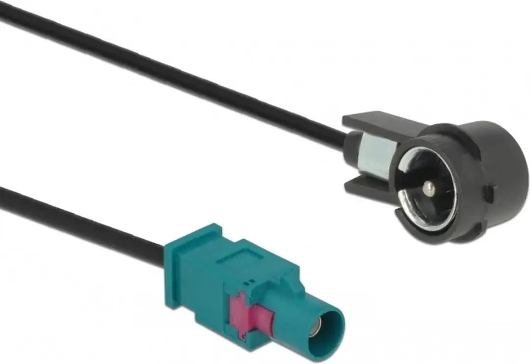 Delock Fakra Z ISO Antenne Adapterkabel RG174 50 Ohm - 0,30m