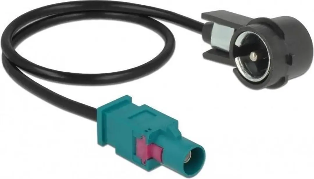 Delock Fakra Z ISO Antenne Adapterkabel RG174 50 Ohm