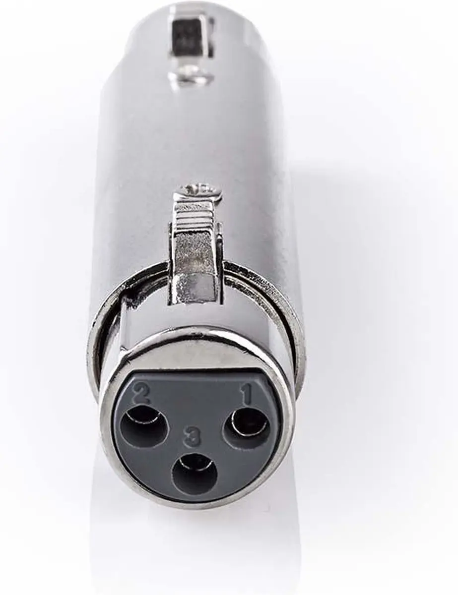 Nedis XLR-Adapter CAGP15920ME - 10 Stuks - Zilver