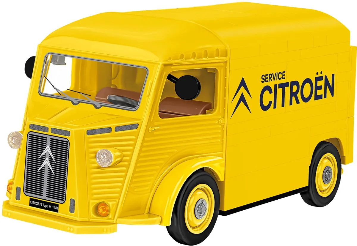 Cobi Citroën Type H Politie - 180 Onderdelen - Geel