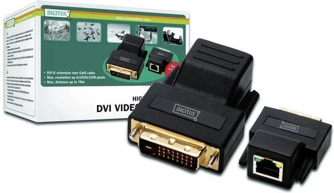 Digitus DS-54101 DVI Extender - 75m