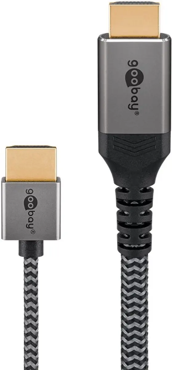 Goobay Plus HDMI Kabel 75752 - 1m - Zwart