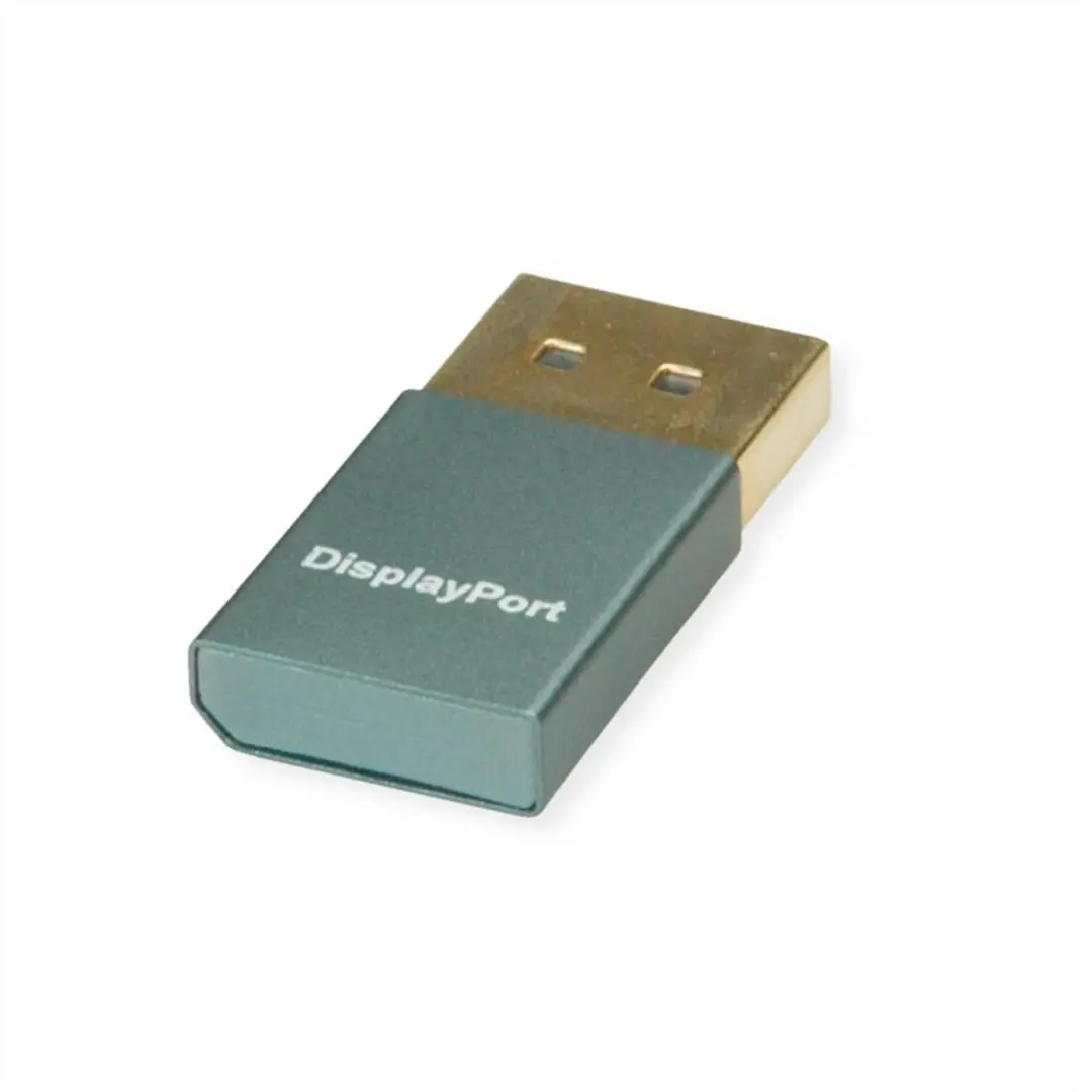 Value Display Adapter Virtual DP Emulator EDID 4K - Zwart