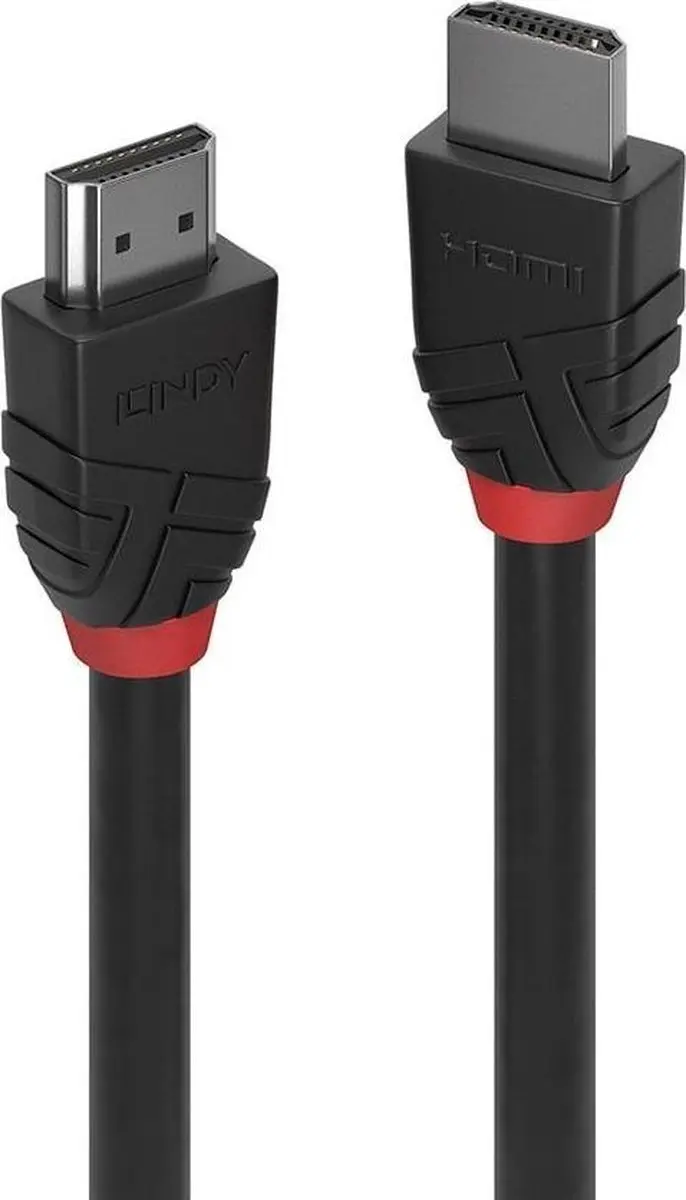 Lindy Black Line HDMI Kabel 5m - 4K - Drievoudig Afgeschermd