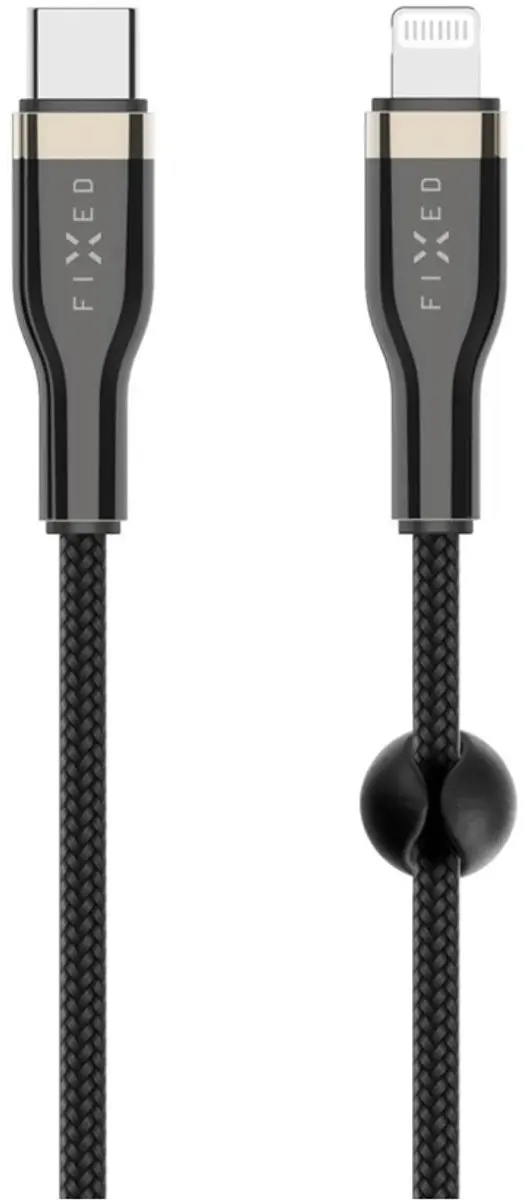 Fixed Gevlochten USB-C naar Lightning Kabel 0,5m