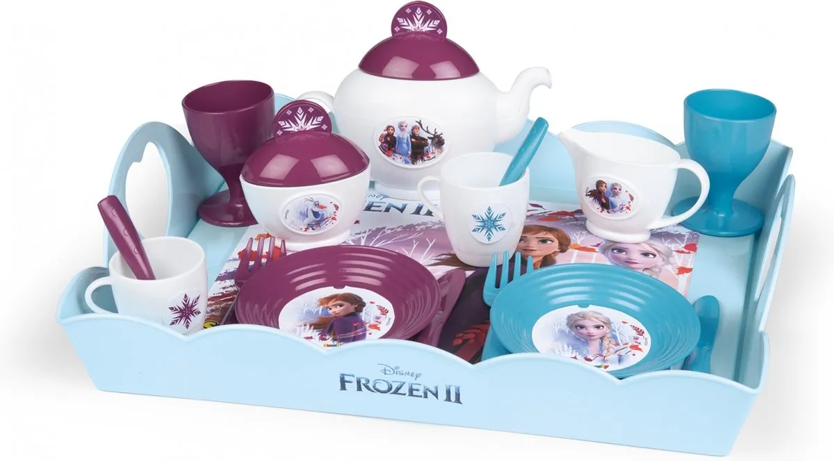 Smoby Frozen Tea Time XL Dienblad - Multi kleuren