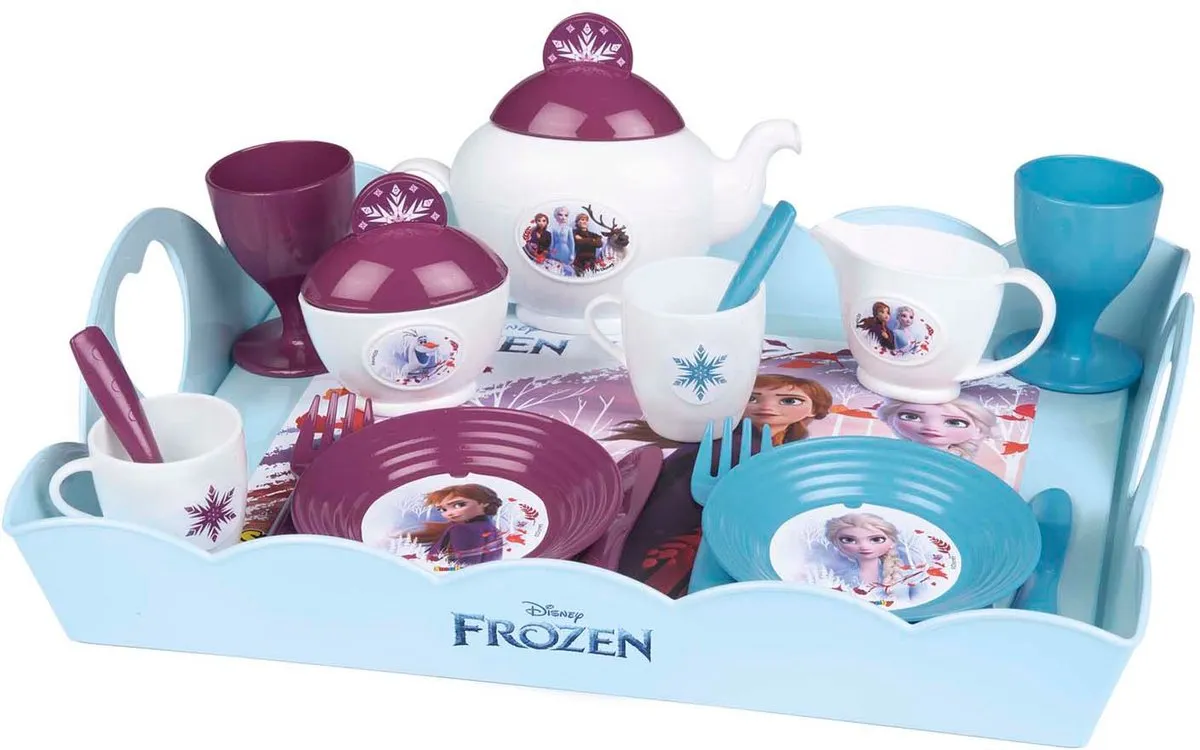 Smoby Frozen Tea Time XL Dienblad - Multi kleuren