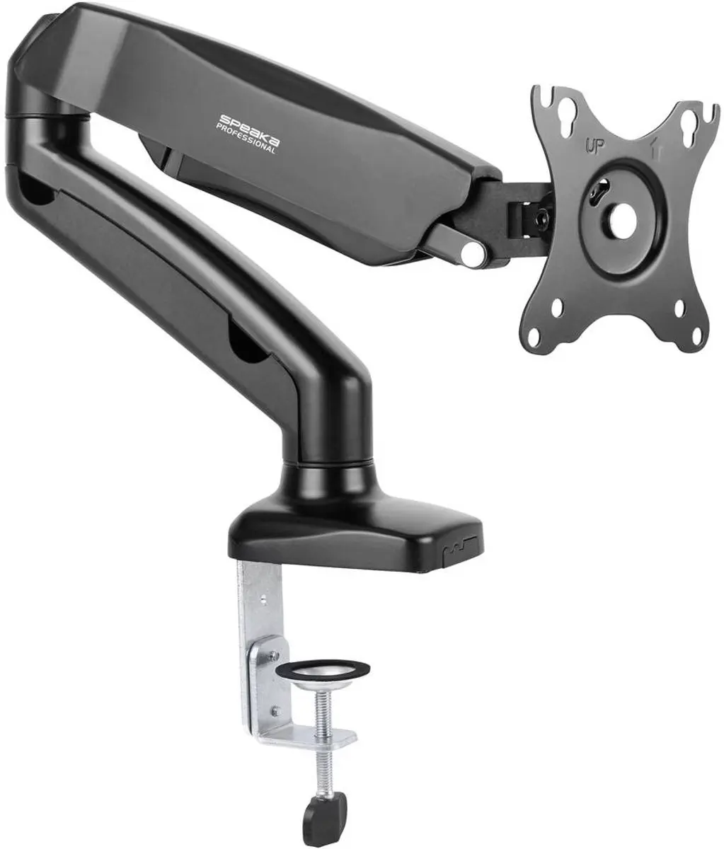 SpeaKa Professional SP-MM-900 Monitorbeugel 32" - Gasdruktechniek - Zwart