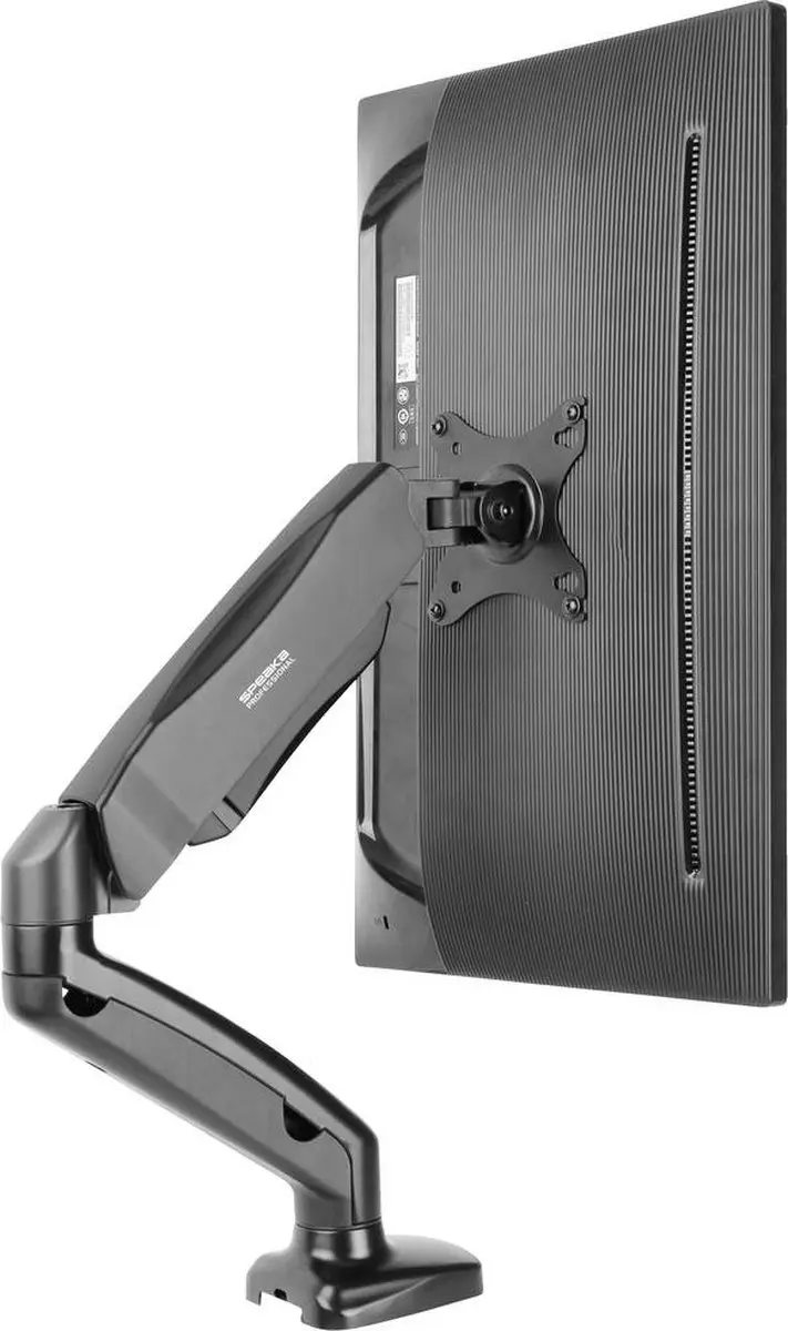 SpeaKa Professional SP-MM-900 Monitorbeugel 32" - Gasdruktechniek - Zwart - afbeelding 6 van 6