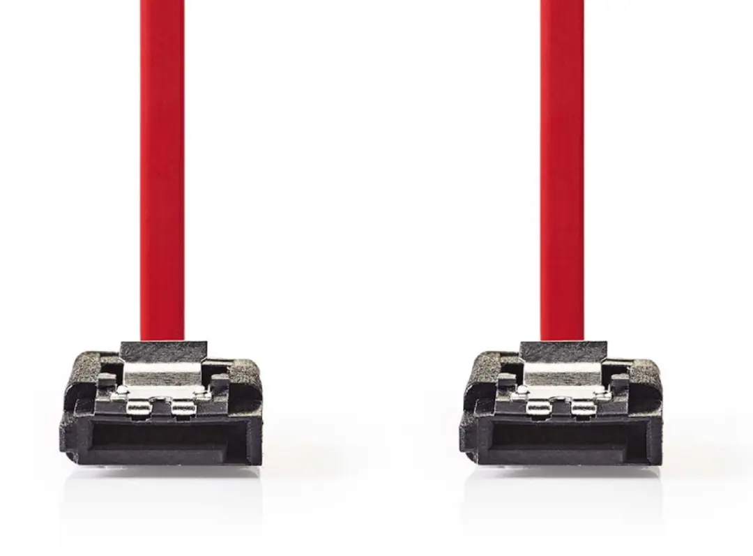 Nedis SATA Kabel CCGB73150RD05 - 3 Gbps - 0,5m - Rood
