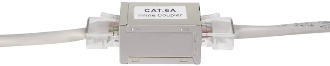 Renkforce RJ45 Netwerkadapter CAT 6A - Wit