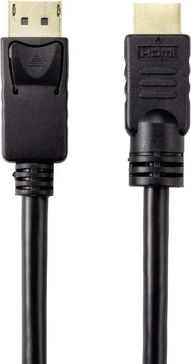 Renkforce RF-4596876 DisplayPort naar HDMI Adapterkabel 20m - Zwart