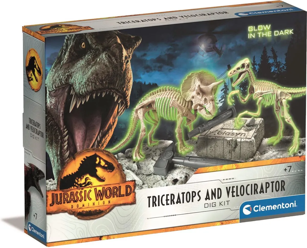 Clementoni Jurassic World Dinosaurussen Set 19289