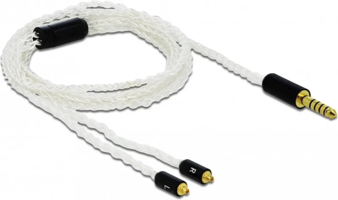 Delock 4,4mm Jack naar 2x MMCX Kabel 1,2m