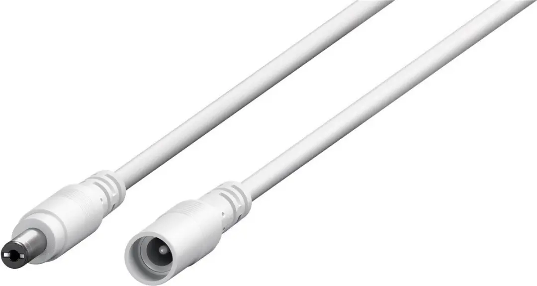 Goobay DC-verlengkabel 76678 - Wit