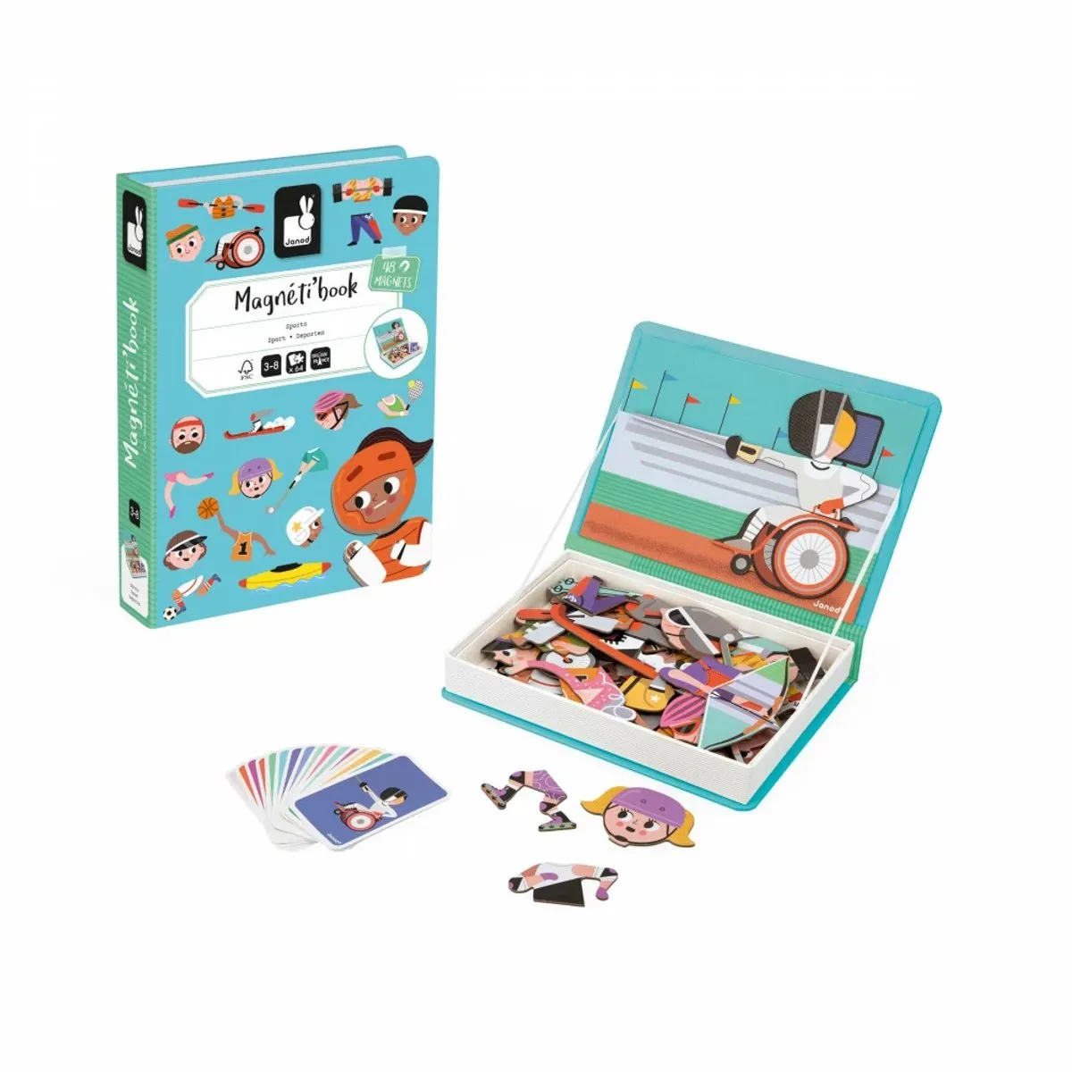 Janod Magnetibook Sporten J02596