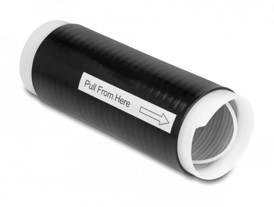 Delock Cold Shrink Tube 45x130mm - 2 Stuks Zwart