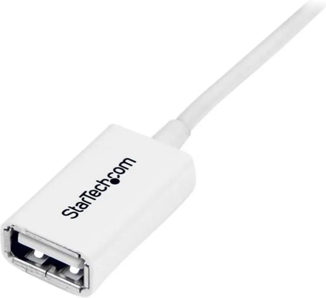 Startech USB Verlengkabel A-naar-A 3m - Wit